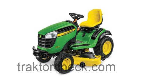 John Deere E170  technische daten 