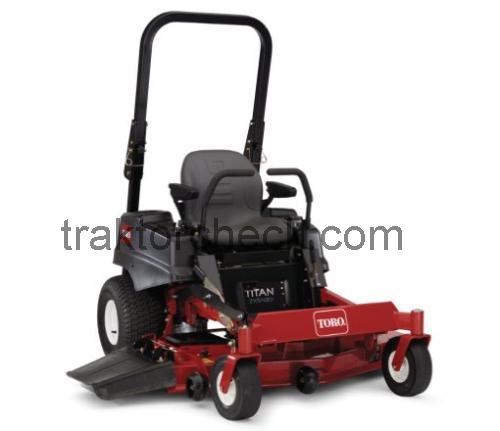 Toro Titan ZX5420 technische daten